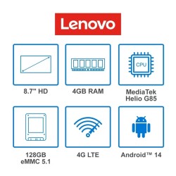 Tablet Lenovo Tab One 8.7" 4GB RAM 128GB WiFi - TB305FU
